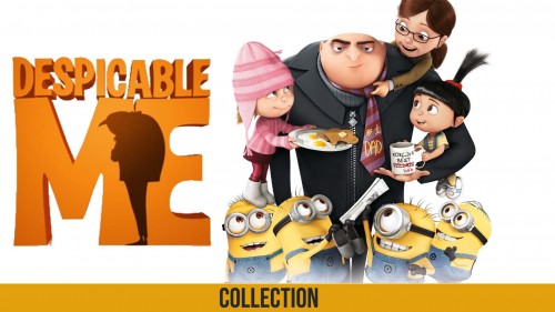 Despicable Me (2010), Despicable Me 2 (2013), Despicable Me 3 (2017), Despicable Me 4 (TBA), Minions (2015), Minions 2 (2020), Home Makeover (2010), Orientation Day (2010), Banana (2010), Puppy (2013), Panic in the Mailroom (2013), Training Wheels (2013), Binky Nelson Unpacified (2015), Competition (2015), Cro Minion (2015), Mower Minions (2016), The Secret Life of Kyle (2017), Yellow is the New Black (2018), Santa's Little Helpers (2019)