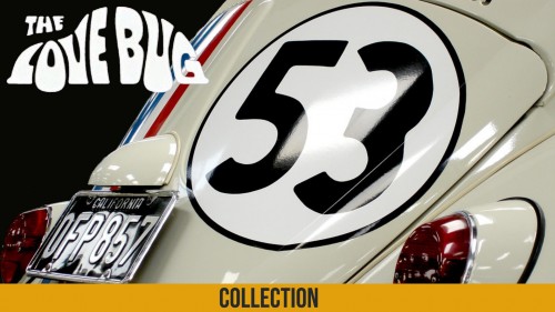 The Love Bug	(1968), Herbie Rides Again (1974), Herbie Goes to Monte Carlo (1977), 
Herbie Goes Bananas (1980), The Love Bug	(1997), Herbie: Fully Loaded (2005)