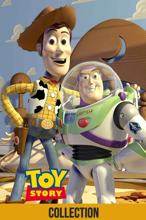 Toy Story (1995), Toy Story 2 (1999), Toy Story 3 (2010), Toy Story 4 (2019), Toy Story of Terror!, Toy Story That Time Forgot, Toy Story Toons: Hawaiian Vacation, Toy Story Toons: Small Fry, Toy Story Toons: Partysaurus Rex
