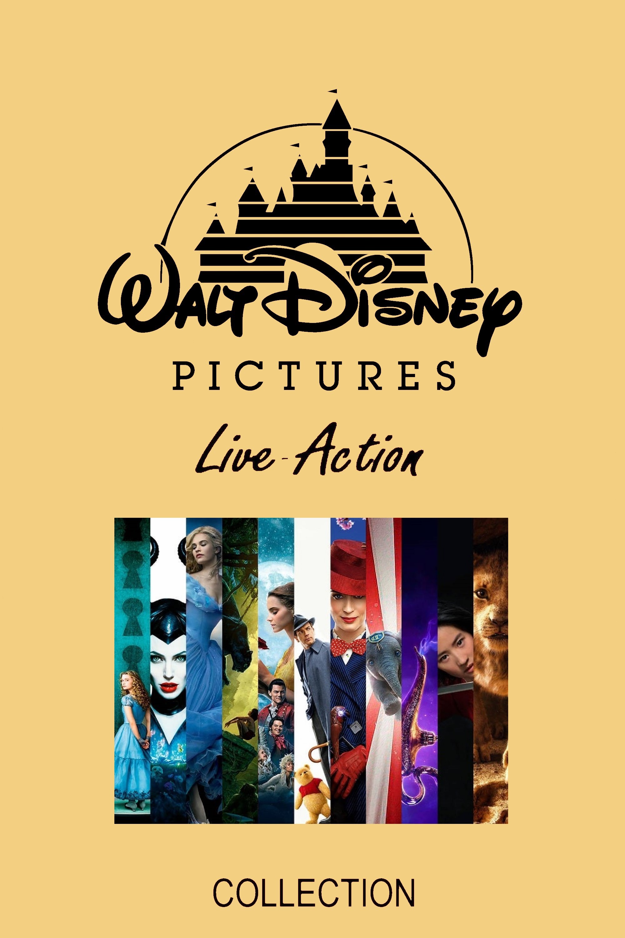 Disney Live Action Remake Collection : r/PlexPosters