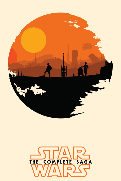 Star Wars: The Complete Saga (Minimal Art Style)