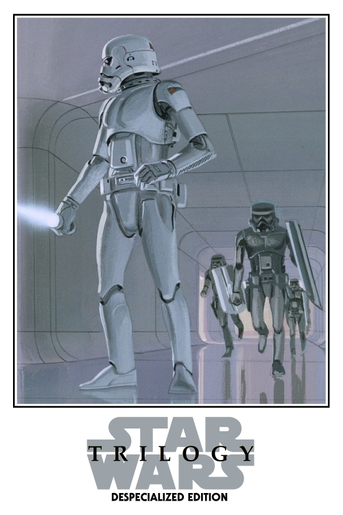 Concept art for Star Wars by Ralph McQuarrie.