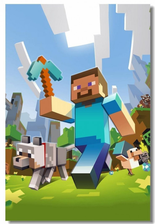 minecraft poster in hd free download