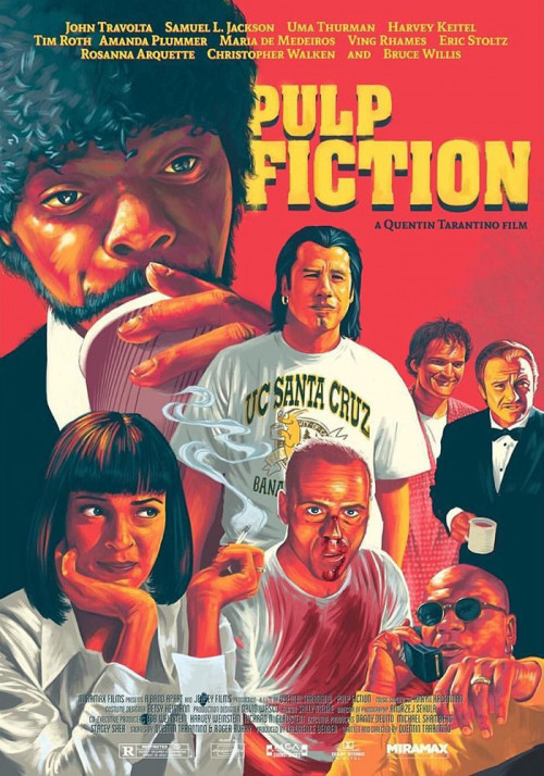 pulp fiction poster in hd free download