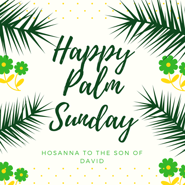 happy palm sunday Plex Collection Posters