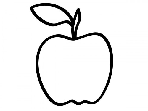 apple outline images in hd free download