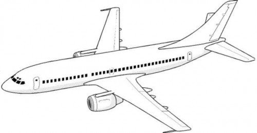 aeroplane outline images in hd free download