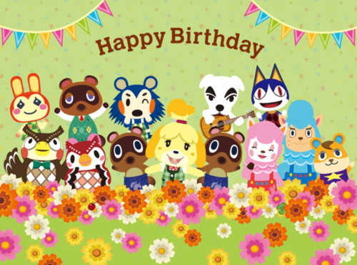 animal crossing birthday in hd free download