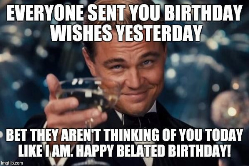 happy belated birthday meme in hd free download