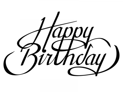 birthday font in hd free download