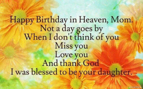happy heavenly birthday mom in hd free download