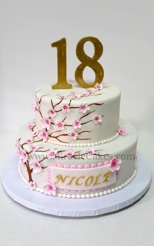 18th birthday cake in hd free download