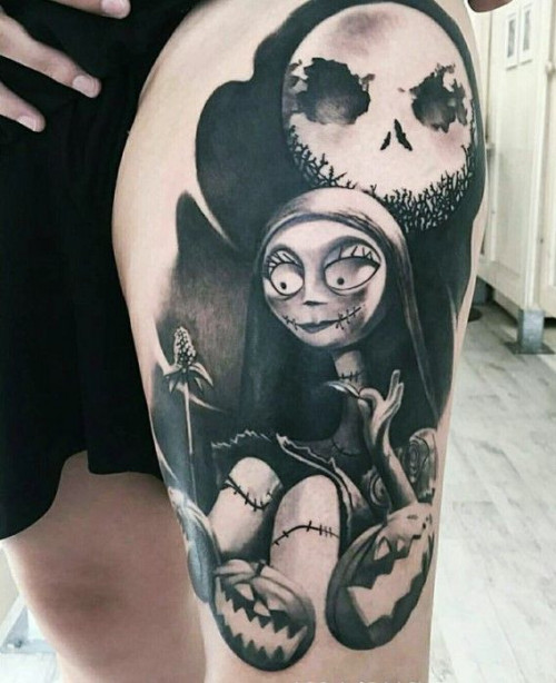 nightmare before christmas tattoo in hd free download