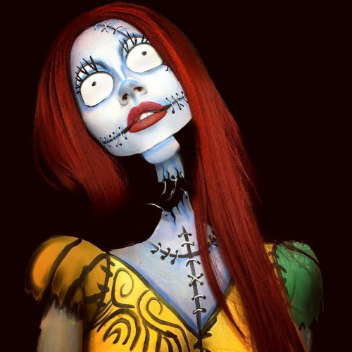 sally nightmare before christmas makeup in hd free download