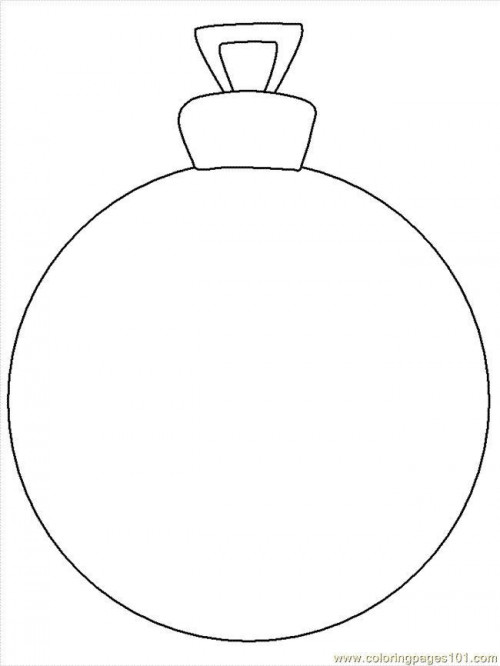 christmas ornament template in hd free download